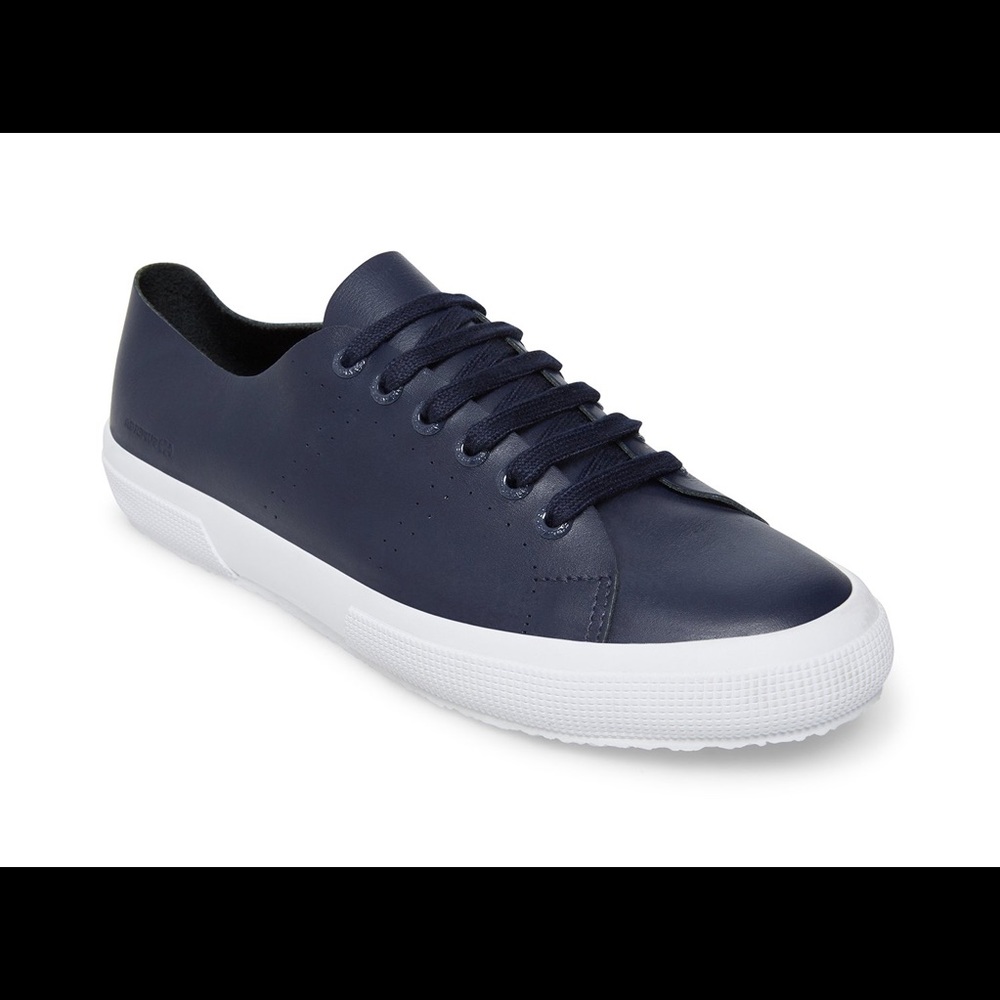 ⚡️ Superga navy leather sneakers ⚡️MOVING SALE ⚡️